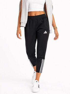 Adidas Women's Black Solid Tiro23 Slim Fit Tapered Leg Training Pants [size M]